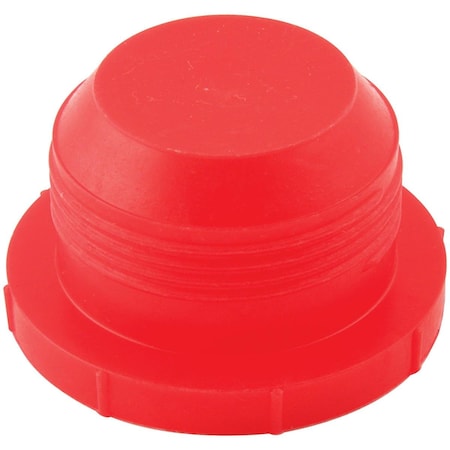 Allstar Performance Plastic -20 AN Plugs; Red, 5PK ALL50818